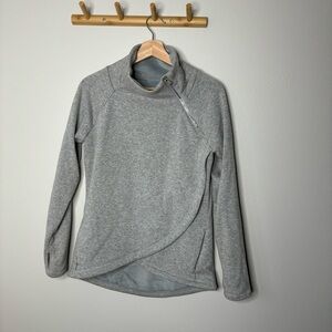 Athleta Cozy Karma Asymmetrical Sweater xs